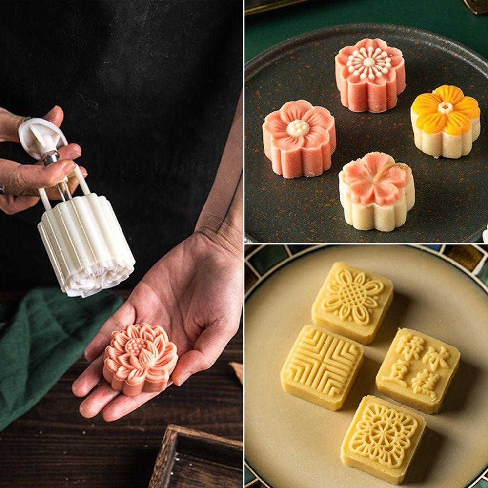 Khuôn Làm Bánh Trung Thu 50g Tiện Dụng