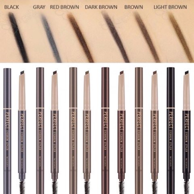 [CHUẨN AUTH] Chì Kẻ Mày Missha Perfect Eyebrow Styler