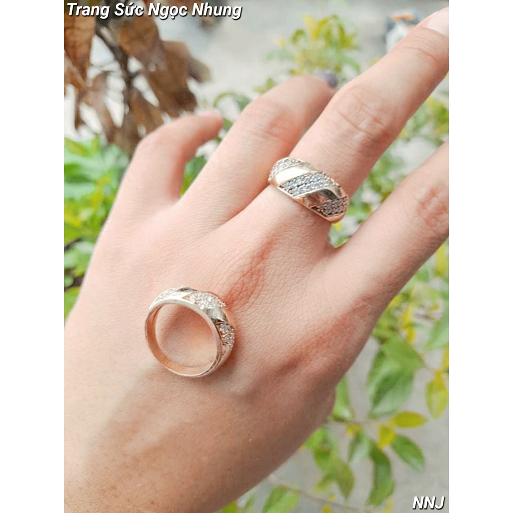 Nhẫn kiểu đồng đỏ-M6514