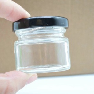 Hũ Thuỷ Tinh Tròn Nắp Thiếc 30ml | Đựng Mật Ong , Mứt Trái Cây