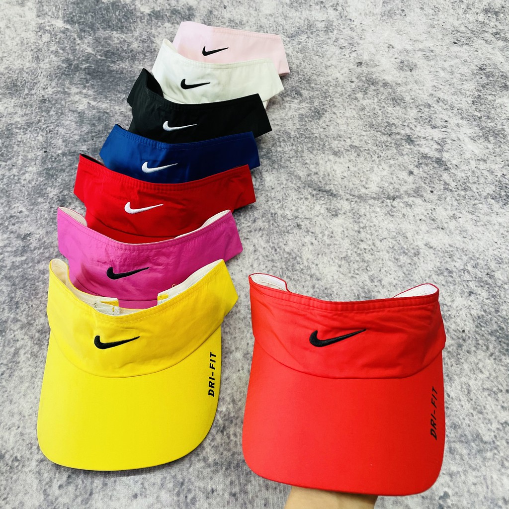 Nón Kết Nửa Đầu, Nón Thể Thao Tennis, Vải Kaki, Logo Thêu Sắc Nét