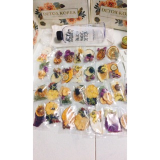 Detox giảm cân đẹp dáng (kèm bình 1lit, đường và mật ong)