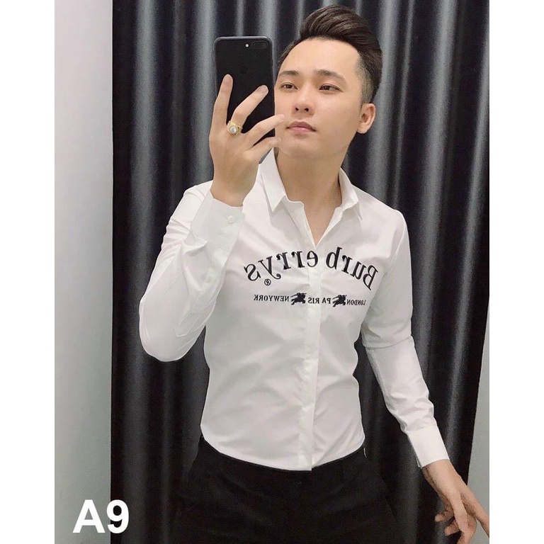 Áo sơ mi nam 3 mẫu mới họa tiết đón xuân cực hot siêu phẩm ngầu