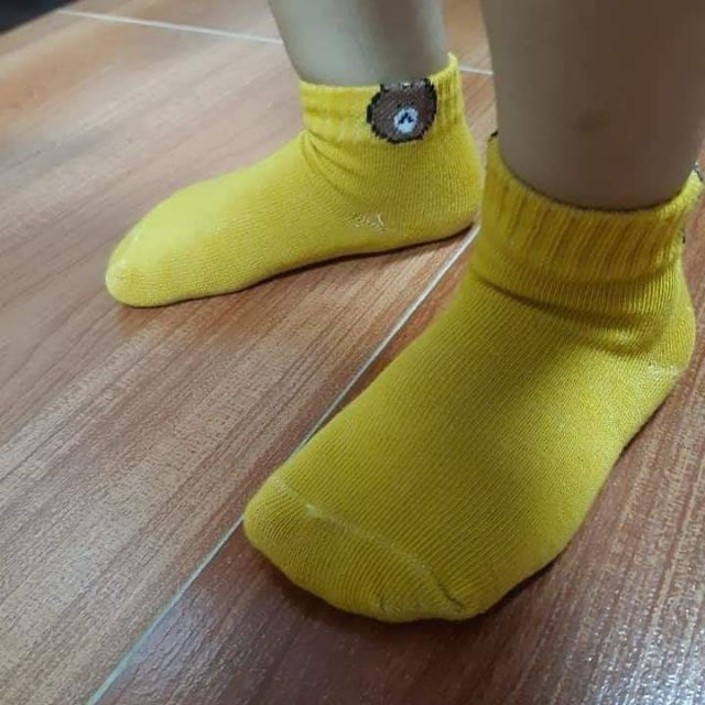 Com bo 10 set . Tất gấu trẻ em