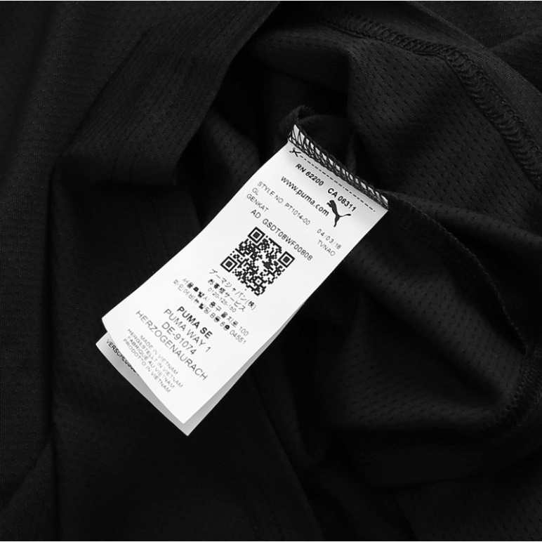 ÁO PHÔNG PUMA THỂ THAO VẢI DƯ VNXK