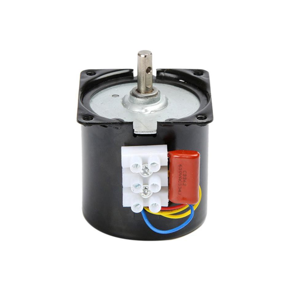 Mô Tơ 220V 14W 5RPM 10RPM 15RPM 20RPM 30RPM 60KTYZ Motor 220V Động Cơ 220V Giảm Tốc 220V Quay Gà Vịt