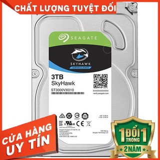 Ổ cứng hdd seagate 3tb skyhawk chuyên dùng cho camera - chính hãng - bh 24 tháng