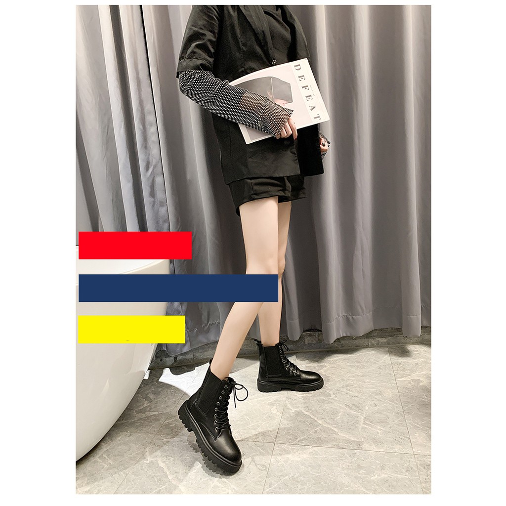 Bốt Nữ Ulzzang Cổ Chun Cực Chất Siêu Ôm Chân - MPS10 [HÀNG ORDER] | BigBuy360 - bigbuy360.vn