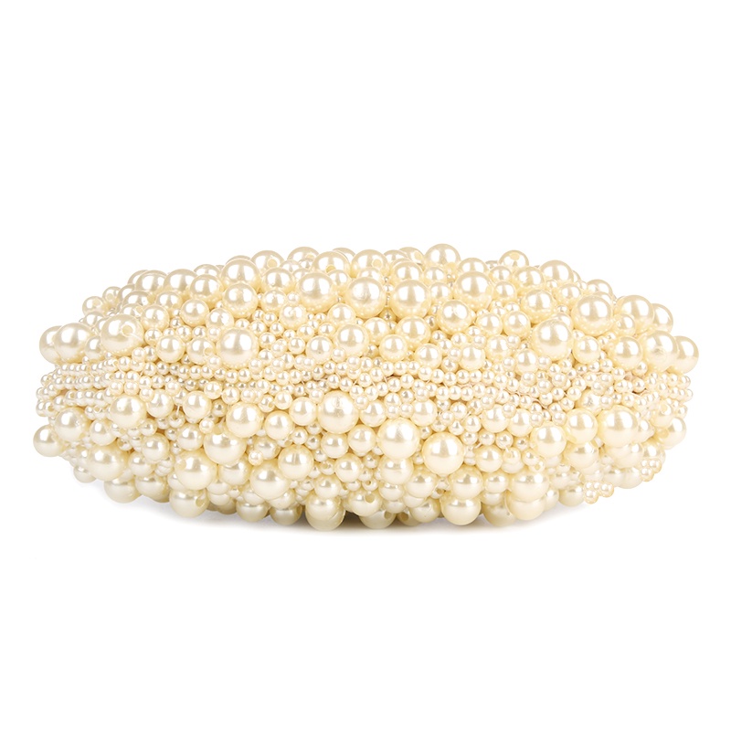 Túi Đeo Chéo Đính Ngọc Trai Giả Thanh Lịch Thời Trang Cho Nữ