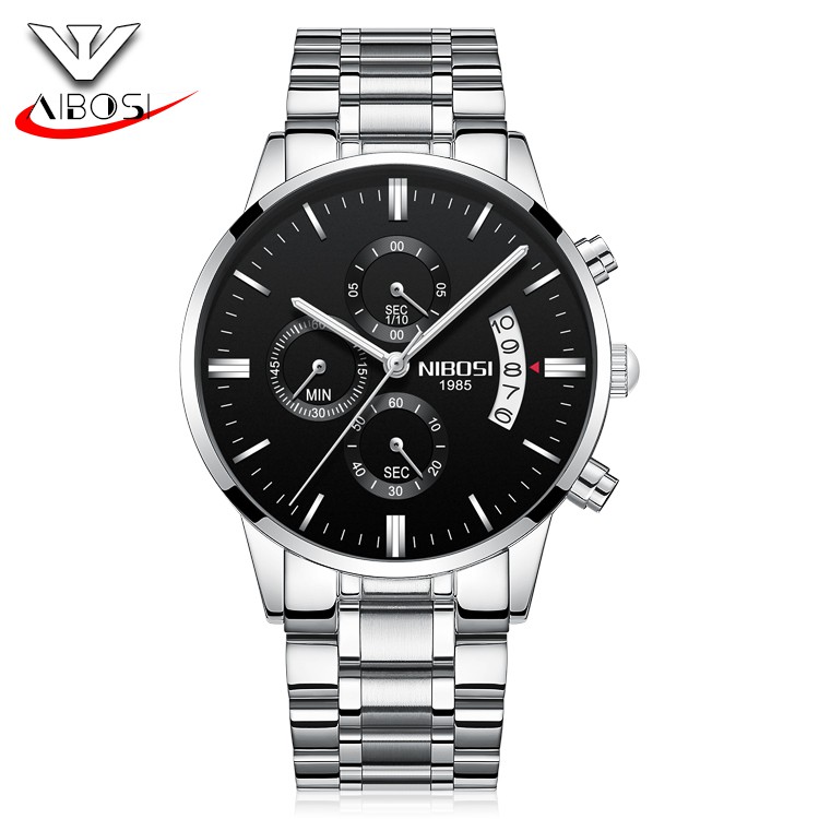 [HÀNG HIỆU] ĐỒNG HỒ NAM NIBOSI 2309 (1985) DÂY THÉP CHÍNH HÃNG FULLBOX - STYLE DOANH NHÂN - CHÍNH HÃNG[FULLBOX] | BigBuy360 - bigbuy360.vn
