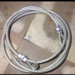Cáp khoá xe bọc nhựa phi 8 dài 3m