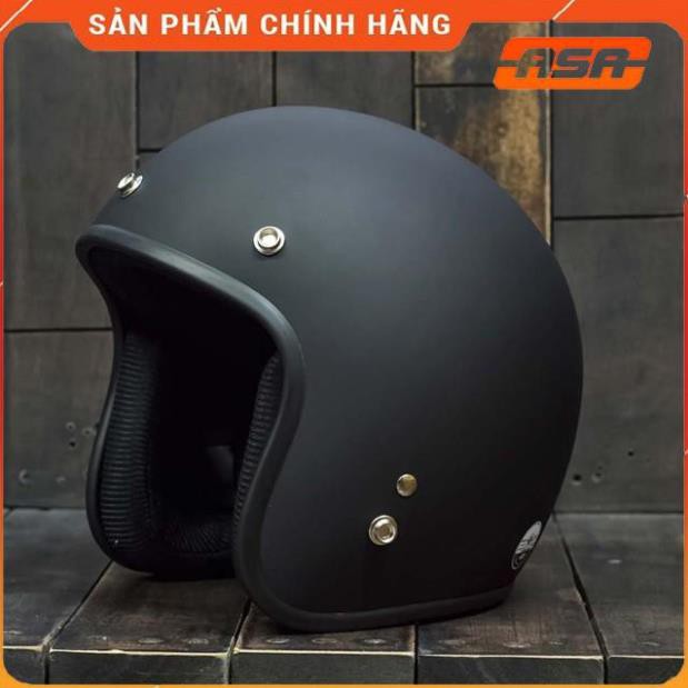 Nón Bảo Hiểm Chuyên Phượt Tặng kèm Lưỡi trai chống nắng - ASA HELMETS