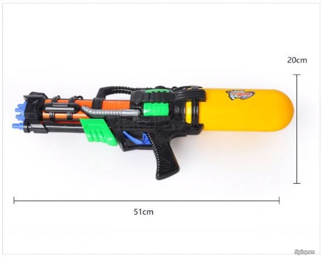 Súng nước nạp khí size to 51 cm