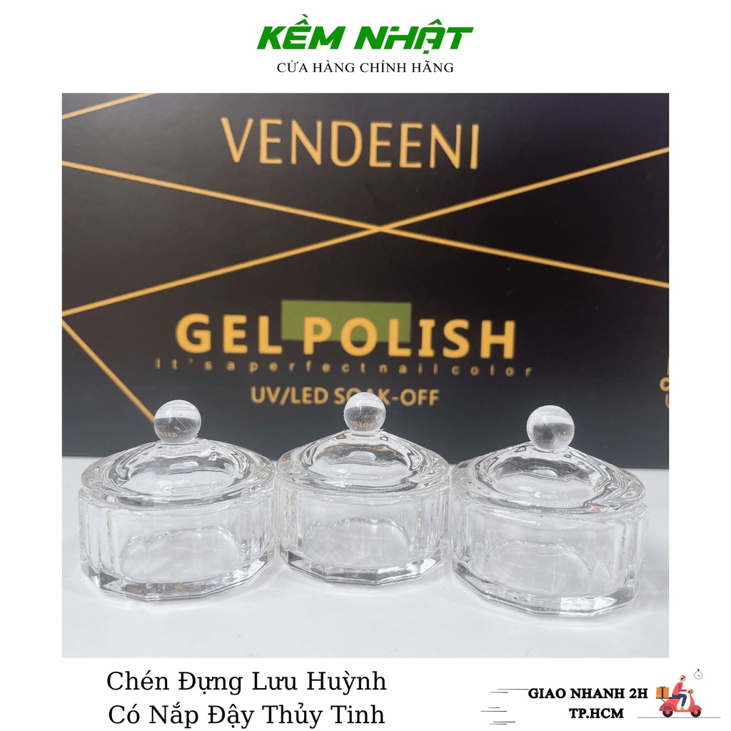 Hủ Đựng Lưu Huỳnh Đắp Bột Móng - Dụng Cụ Chuyên Dụng Ngành Nail