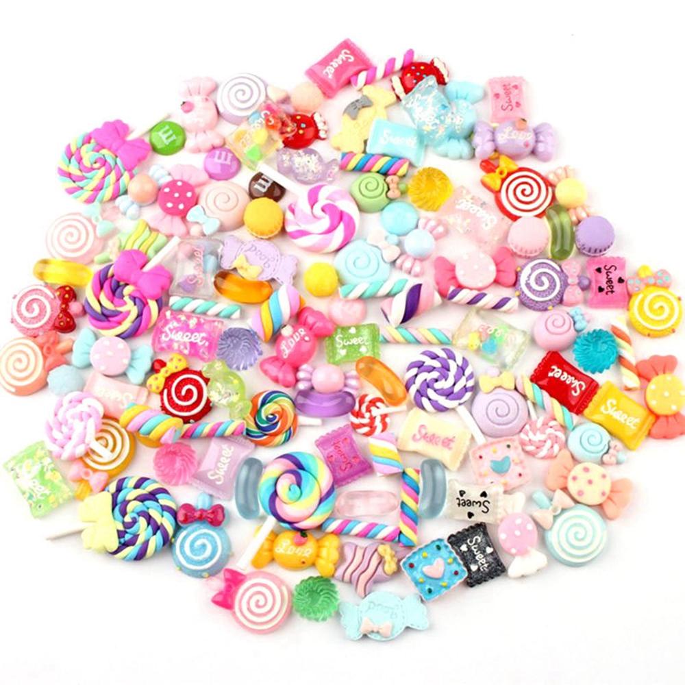 Set 30 / 60 / 90 Phụ Kiện slime Gọn Nhẹ Dùng Làm Quà Tặng