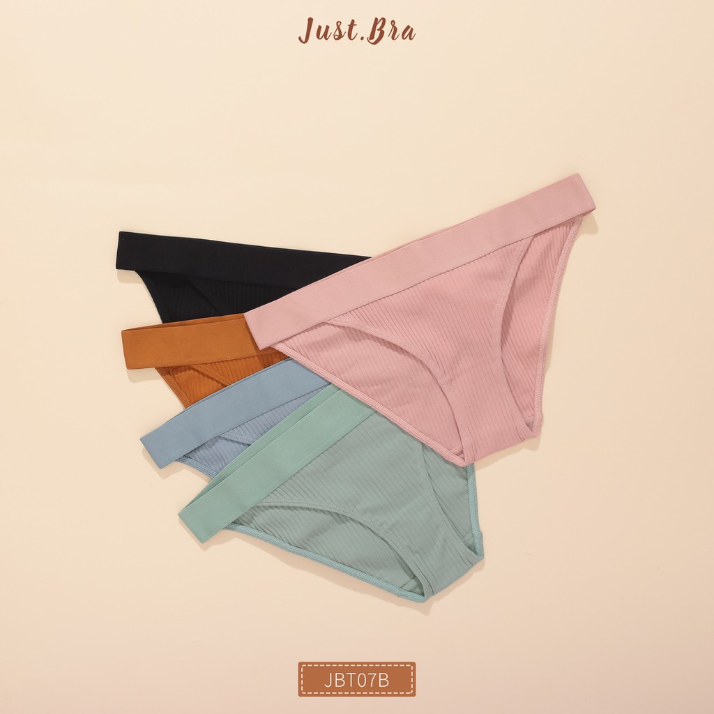 Quần lót nữ Just Bra thun gân mút mỏng thoáng mát, năng động JBT07B | BigBuy360 - bigbuy360.vn