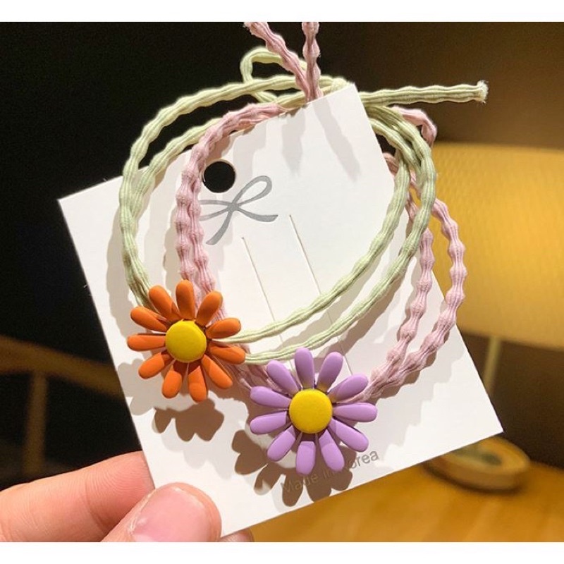 Dây Cột Tóc cute xinh xắn nhiều màu đắc