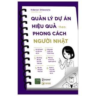 Sách - quản lý dự án hiệu quả theo phong cách người nhật