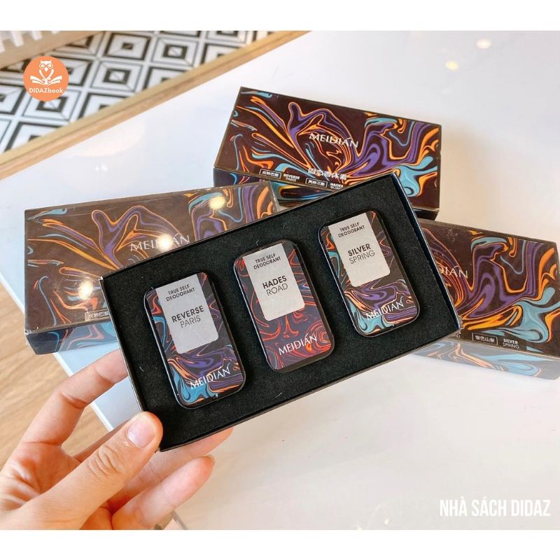 Nước hoa khô nam nữ median cao cấp(sét 3)