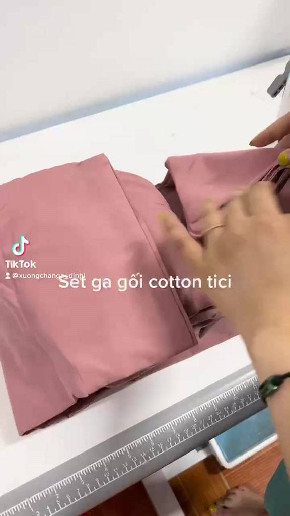 Sét ga gối cotton tici nhập khẩu vải mềm mịn, không phai, không xù | BigBuy360 - bigbuy360.vn