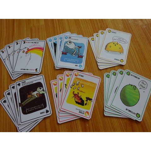 TRÒ CHƠI VUI NHỘN - MÈO NỔ - EXPLODING KITTEN - PHIÊN BẢN 16 - TIẾNG ANH - HỘP ĐỎ