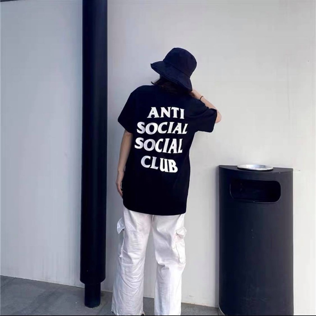 ÁO PHÔNG ANTI SOCIAL SOCIAL CLUB BASIC 🌼 FREESHIP 🌼 Chất cotton siêu đẹp - TEE ASSC (BLACK/WHITE) '