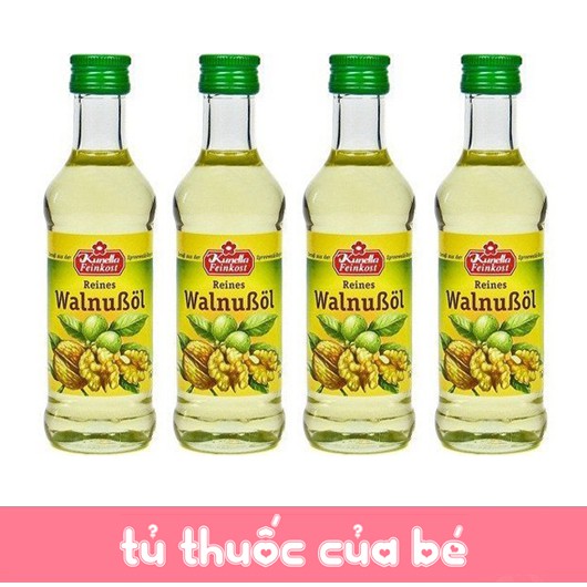 Combo 4 dầu óc chó đức