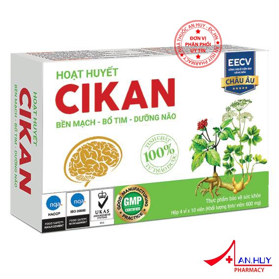 HOẠT HUYẾT CIKAN -  Bền Mạch, Bổ Tim, Dưỡng Não | BigBuy360 - bigbuy360.vn