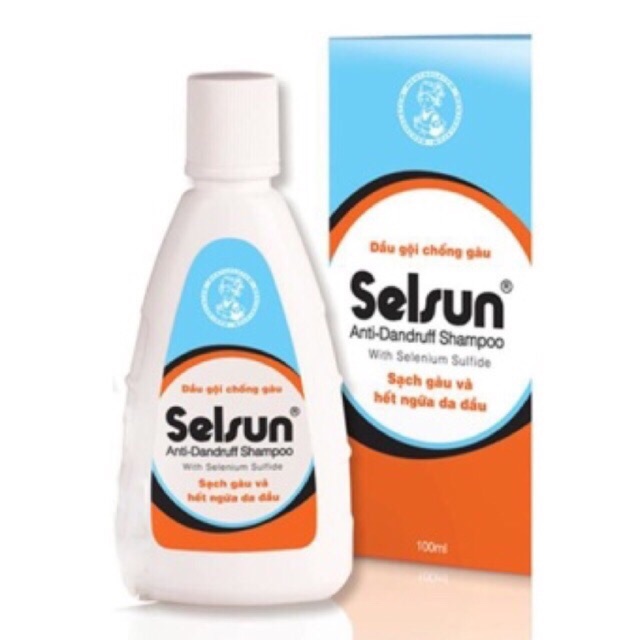 Dầu gội đầu trị gàu selsun 100ml