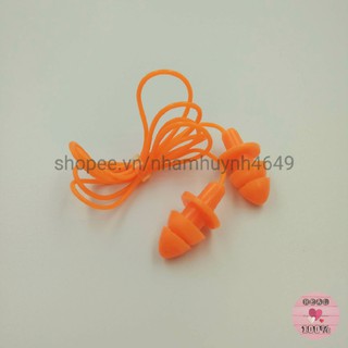 Nút bịt tai – nhét tai màu cam khi đi bơi hàng loại thường – Hình thật 100%