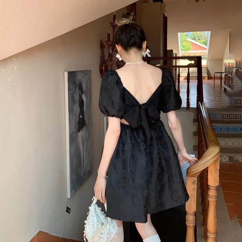 Váy Baby DoLL Cut out Thắt Nơ | BigBuy360 - bigbuy360.vn