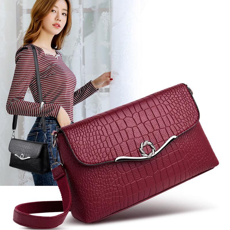 Túi Xách Da Mềm Thời Trang Dành Cho Phụ Nữ Lớn Tuổi