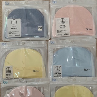 Mũ sơ sinh tròn Bu