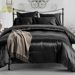 Bộ vỏ chăn ga vỏ gối satin lụa cao cấp mềm mịn