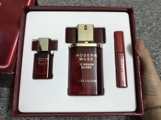 💥 Gift set nước hoa Modern Muse Le Rouge Gloss - Estee Lauder