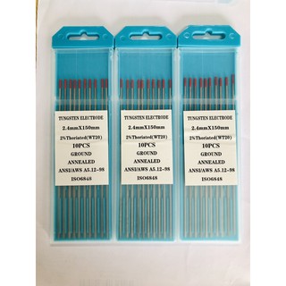 Kim hàn tig 1.6mm-2.0mm-2.4mm-tungsten cho máy hàn tig - hộp 10 chiếc