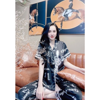 ĐỒ BỘ PYJAMA NỮ LỤA LATIN HÀNG THIẾT KẾ