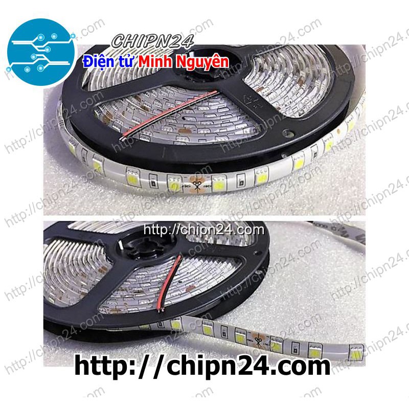 [1 MÉT] [1 MÉT] Led Dây 5050 Có Keo Chống Nước XANH LÁ 12VDC