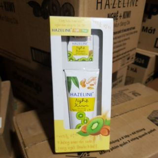 SRM Hazaline Nghệ Kiwi 50g tặng kem dưỡng da