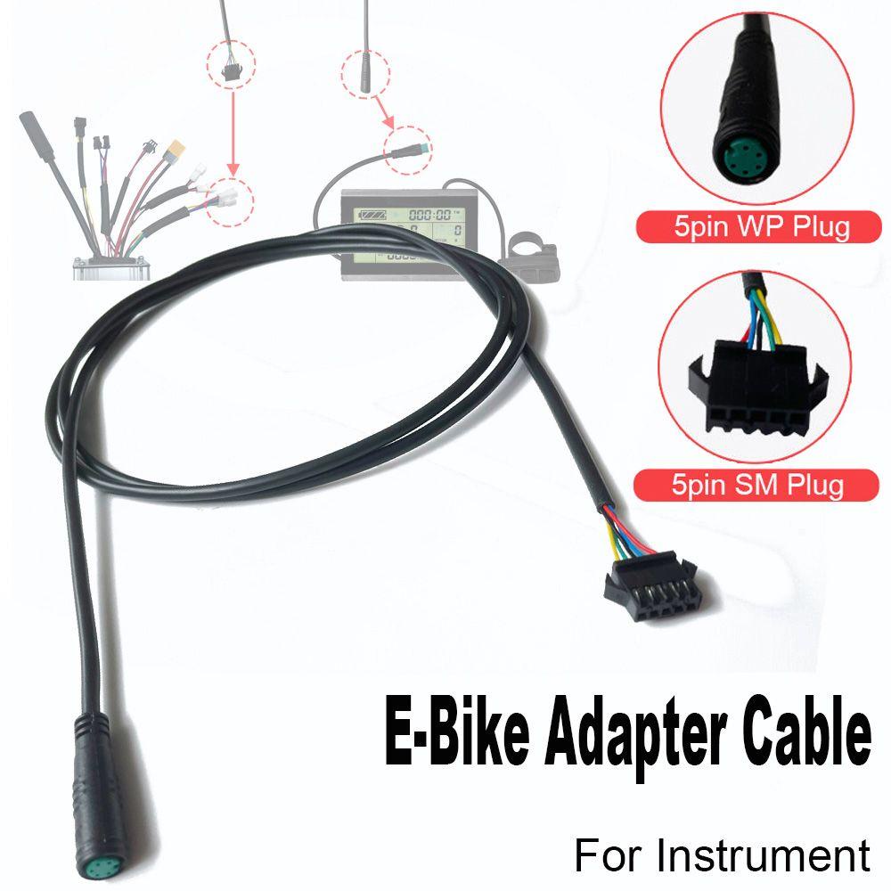 Dây Cáp Nối Dài 1.5m Chống Thấm Nước 5pin Cho Xe Đạp Điện