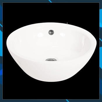 Chậu lavabo bàn đá cao cấp HC, có thoát tràn, tô nail, chống dính