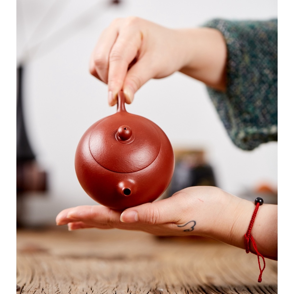 Ấm Tử Sa Nghi Hưng Tây Thi 230 ml (Trứu Bì Chu Nê Đại Hồng Bào)