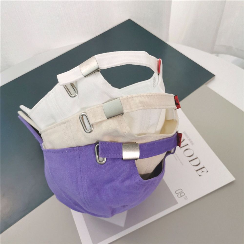 Mũ lưỡi trai SKJK bằng cotton thêu hoa đơn giản thời trang phong cách hip hop