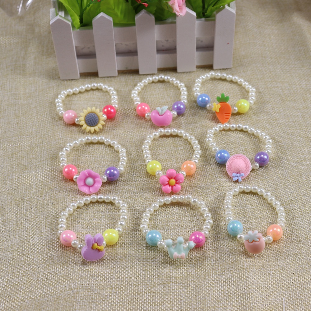 Vòng tay lắc tay cho bé gái họa tiết hoạt hình xinh xắn đáng yêu nhiều mẫu mã E1060