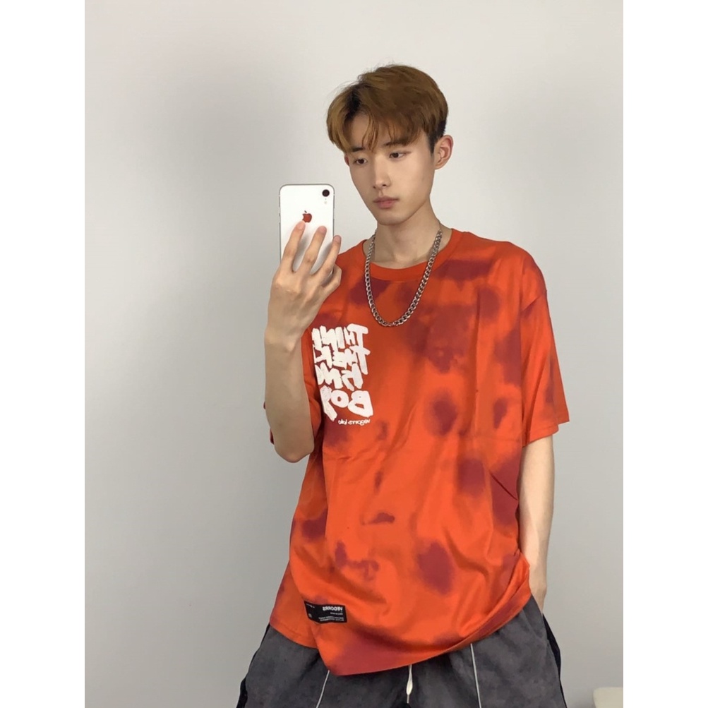 Áo thun tay lỡ MEANSTORE phông cotton Unisex nam nữ tee oversize form rộng pull Ulzzang vải mát - 560 Think