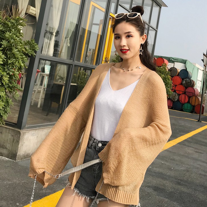 Áo Cardigan Sodaly len mỏng phong cách hàn quốc | BigBuy360 - bigbuy360.vn