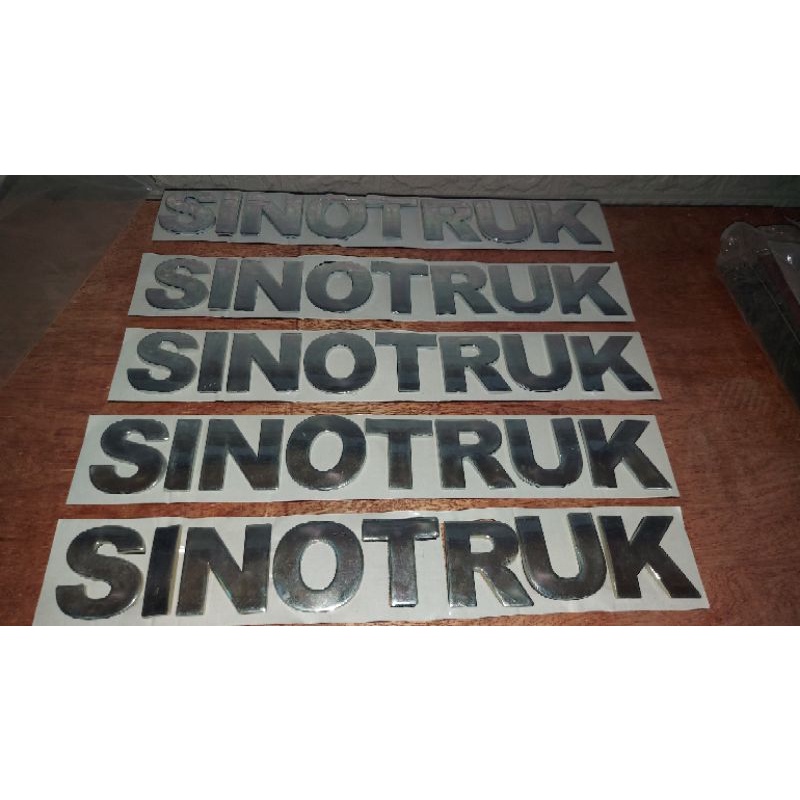 Tem chữ SiNoTruck