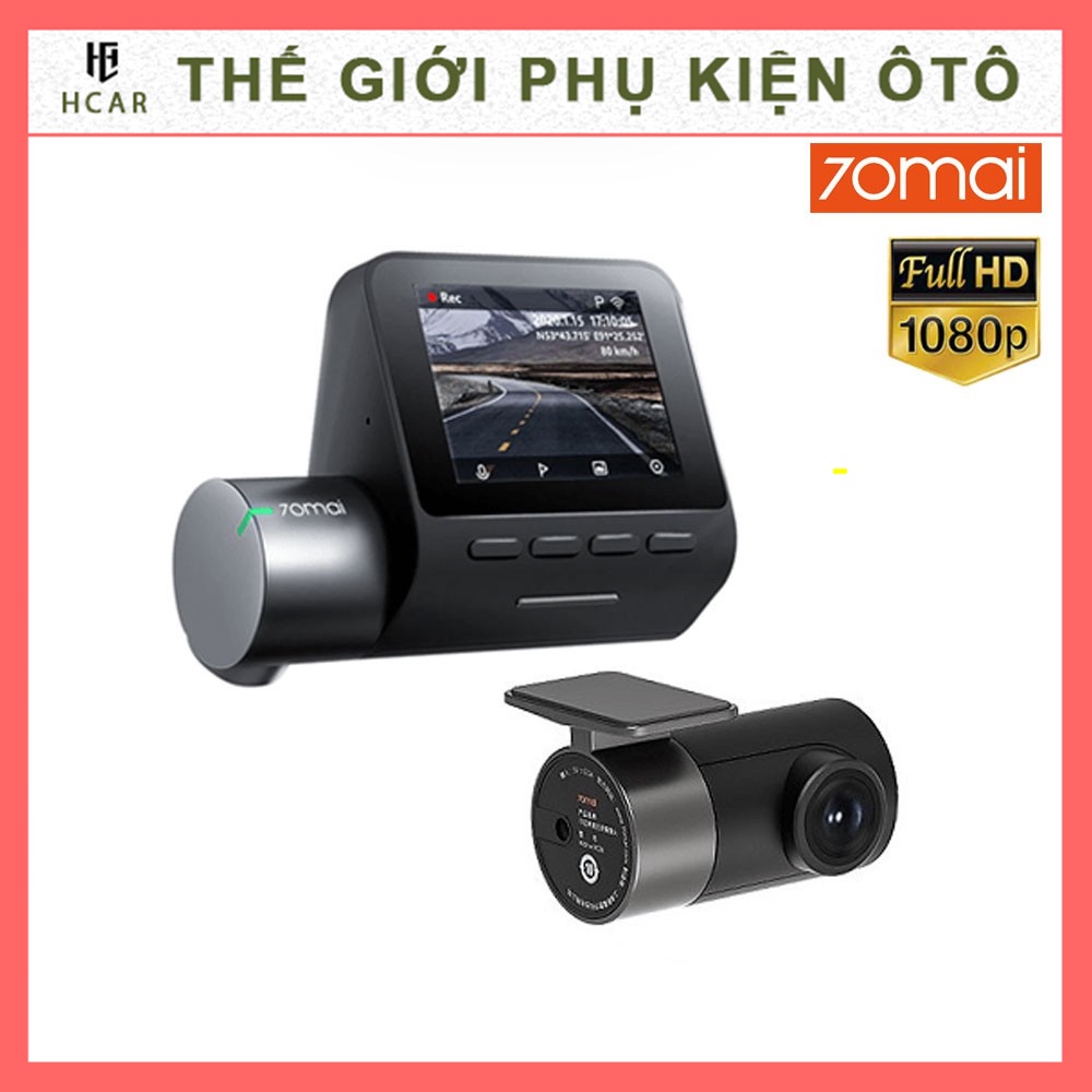 Camera Hành Ttrình Xiaomi 70mai A500S 2 Mắt, Ghi Hình Trước Sau Siêu Nét, Tích Hợp GPS | BigBuy360 - bigbuy360.vn