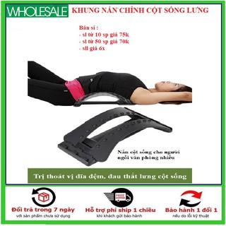 [ BÁN LẺ RẺ NHƯ BÁN BUÔN ] Khung nắn chỉnh cột sống chuyên điều trị thoát vị đĩa đệm - đau lưng-đau cột sống- massage