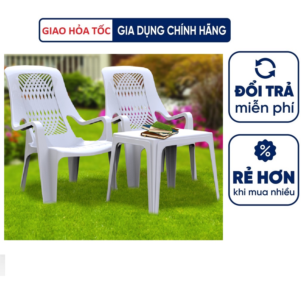 Siêu rẻ _ Ghế Nhựa Sofa Duy Tân lớn